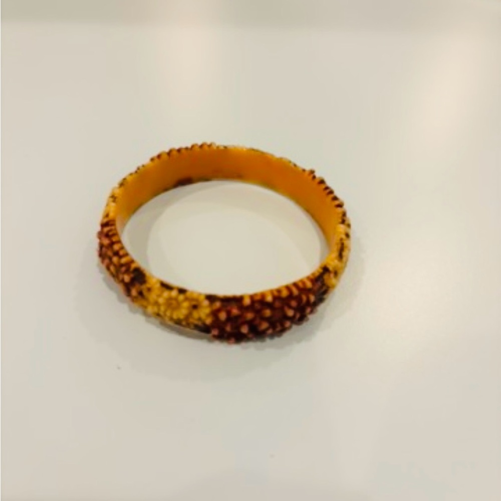 VINTAGE Engraved Bangle Bracelet, OS
